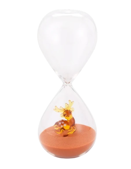 Henriette - Reindeer Sand Hourglass - Orange