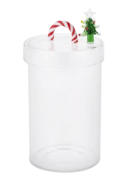 Henriette - Barattolo Albero di Natale - Ø 10 x H 19.5 cm