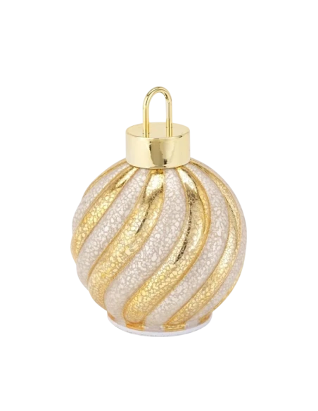 Henriette - Sfera Rotante con Luci - Oro