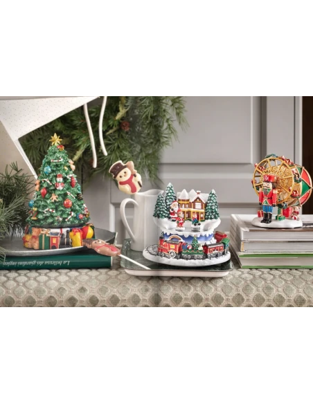 Henriette - Christmas Village Carillon -Ice Skaters