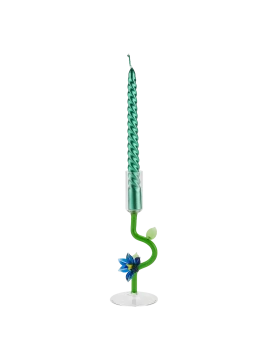Henriette - Candeliere Treasure Fiore - Blu
