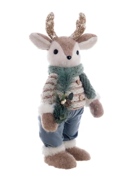 Blanc MariClò - Deer Decoration - H 44 cm