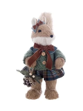 Blanc MariClò - Squirrel Decoration - H 32 cm