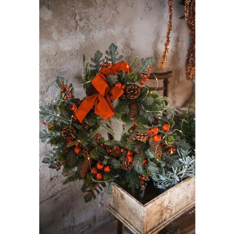 Blanc MariClò - Ghirlanda Harmonia Naturale - Ø 60 cm