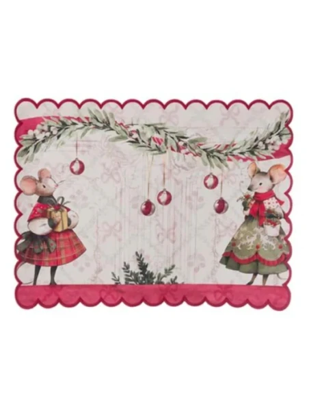 Blanc MariClò - Tovaglietta Favola di Natale - B