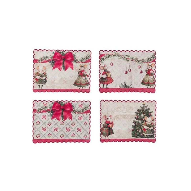 Blanc MariClò - Christmas Fairytale Placemat - C