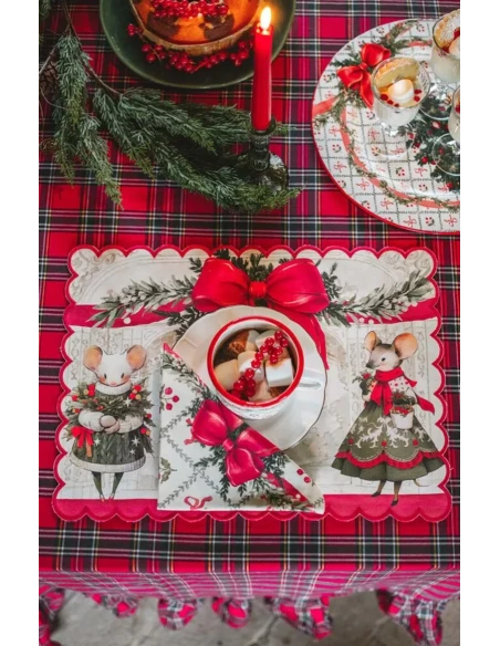 Blanc MariClò - Christmas Fairytale Placemat - C