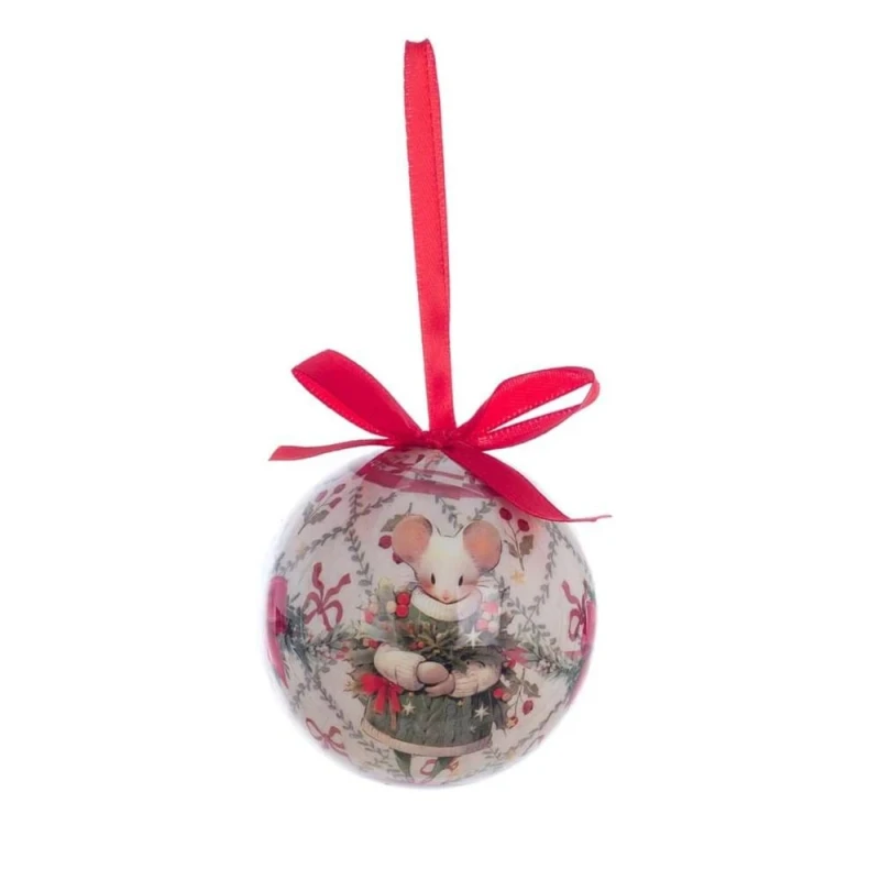 Blanc MariClò - Scatola Ottagonale con 5 Decori