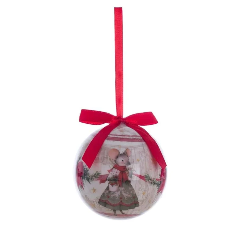 Blanc MariClò - Scatola Ottagonale con 5 Decori