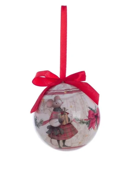 Blanc MariClò - Scatola Ottagonale con 5 Decori