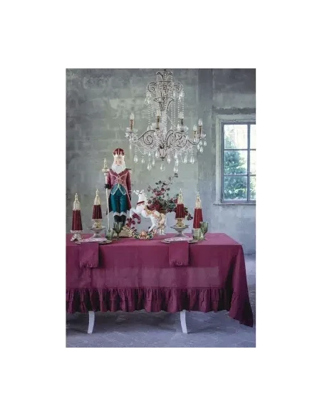 Blanc MariClò - Santa Claus with Horse Decoration - The Tsar's Tale