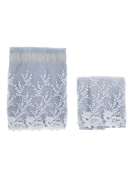 Blanc MariClò - Pair of Ingres Sponges - Light Blue