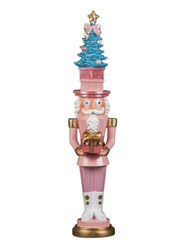 Henriette - Schiaccianoci con Albero Fabulous  X'Mas - H 51 cm
