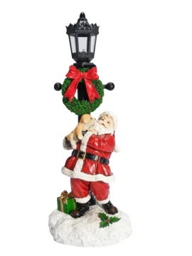 Henriette - Decorazione Babbo Natale con Luce - X'Mas Dreams