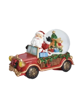 Henriette - Carillon Globo Auto con Luci e Musica - Magic X'Mas