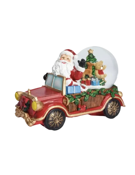 Henriette - Carillon Globo Auto con Luci e Musica - Magic X'Mas