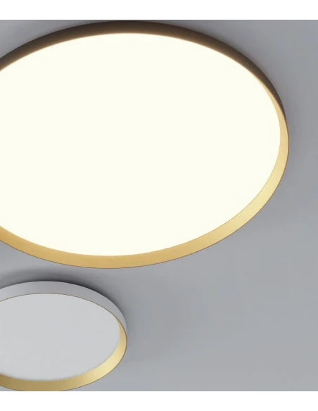 Redo Group - Dama Lampada da Soffitto - Nero Opaco / Oro
