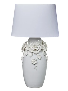 Henriette - Petals Table Lamp - White