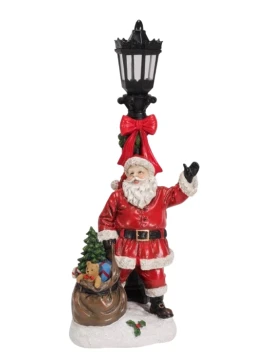Henriette - Santa Claus Decoration with Light and Sack - X'Mas Dreams