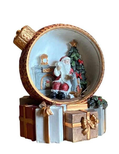 Henriette - Decorazione Sfera di Natale con Luce - Prestige X'Mas