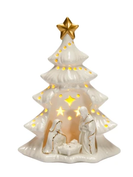 Henriette - Decorazione Natività con Luce - Filo Oro