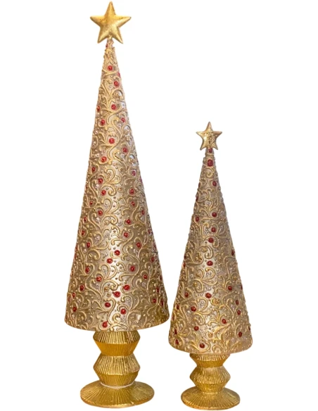 Henriette - Christmas Tree Decoration - Trees - Champagne
