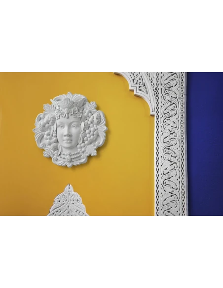 Henriette - Decorazione da Muro iMori - Maschio Bianco