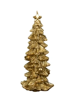 Henriette - Tree Candle - Gold