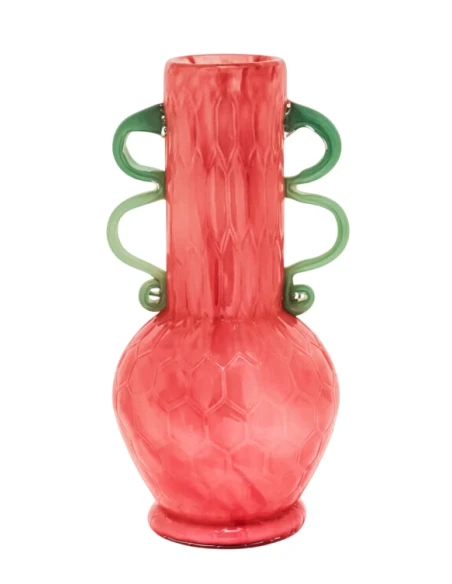 Henriette - Vaso in Vetro Soffiato Unique - Rosa