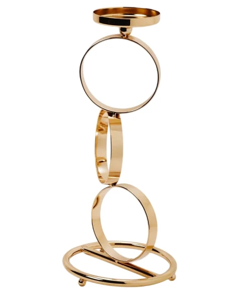 Henriette - Portacandela Sinfonie - Metallo / Oro