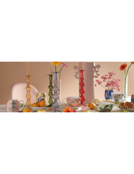 Henriette - Versailles Candlestick - Amber