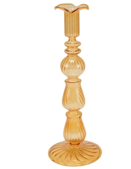 Henriette - Versailles Candlestick - Amber