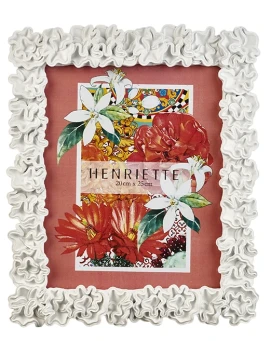 Henriette - White Moss Frame - Ostuni