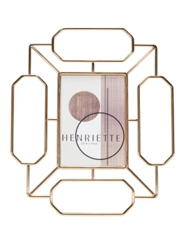 Henriette - Cornice Impero in Metallo Dorato - Sinfonie