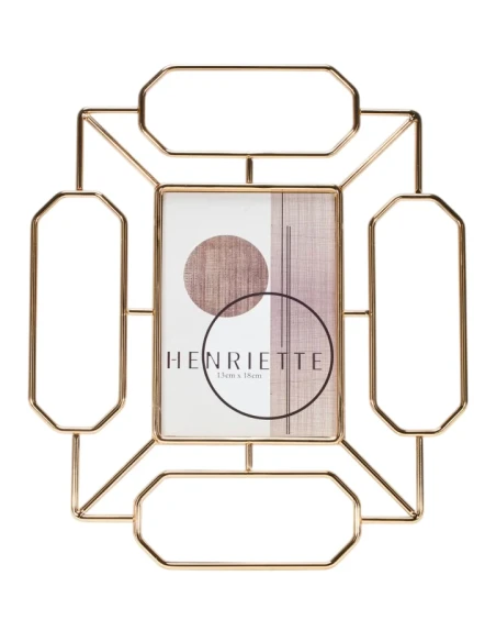 Henriette - Empire Frame in Gilded Metal - Symphonies