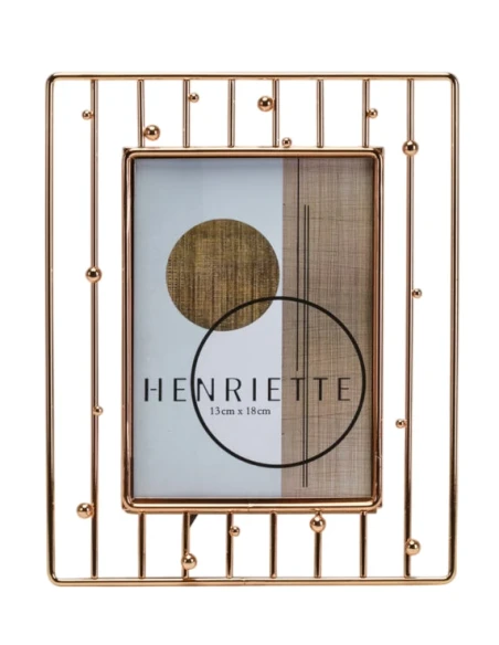 Henriette - Gold Metal Polka Dot Frame - Symphonies