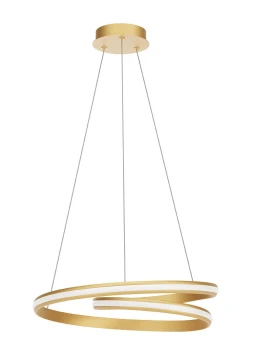 Redo Group - Torsion Pendant Lamp - Matte Gold