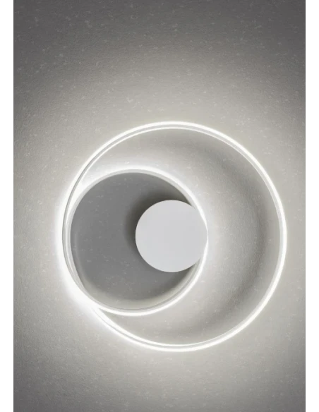 Redo Group - Torsion Lampada da Parete / Soffitto - Bianco Opaco