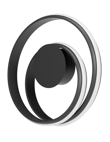 Redo Group - Torsion Lampada da Parete / Soffitto - Nero Opaco