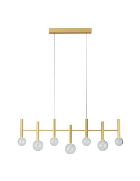 Redo Group - Bolla Lampada a Sospensione Lineare - Oro Opaco