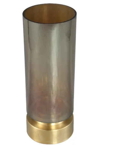 PTMD - Vaso / Portacandele Rotondo Morrible - Ambra