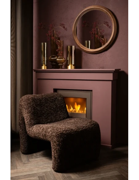 PTMD - Vaso / Portacandele Rotondo Morrible - Ambra