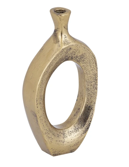 PTMD - Nicarla Oval Vase - Brass