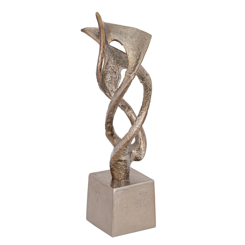 PTMD - Qasra Sculpture - Antique Champagne