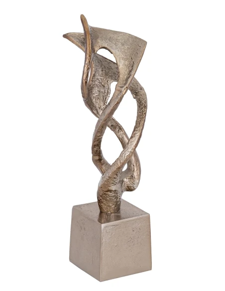 PTMD - Qasra Sculpture - Antique Champagne