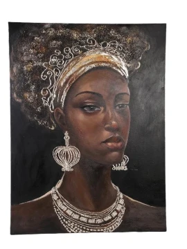 PTMD - Jeorgia Canvas - Shiny Gold Woman