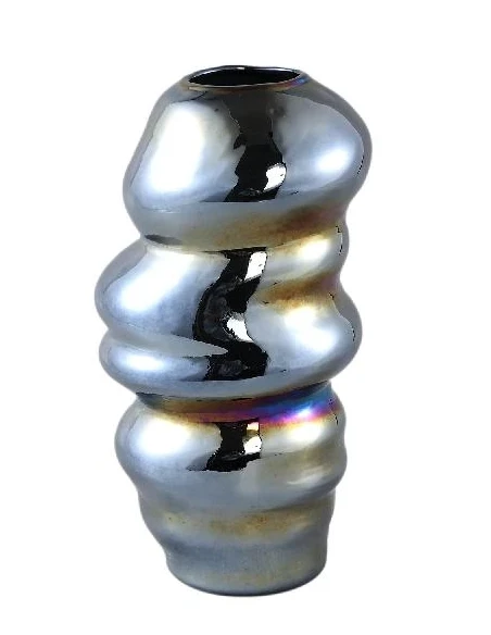 PTMD - Orietta Vase - Blue Glass