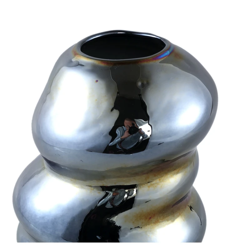 PTMD - Orietta Vase - Blue Glass