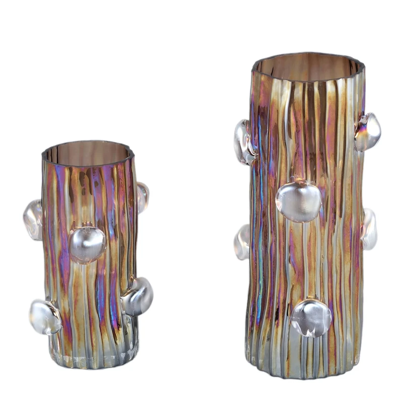 PTMD - Parke Vase - Brown Glass