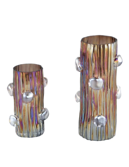 PTMD - Vaso Parke - Vetro Marrone